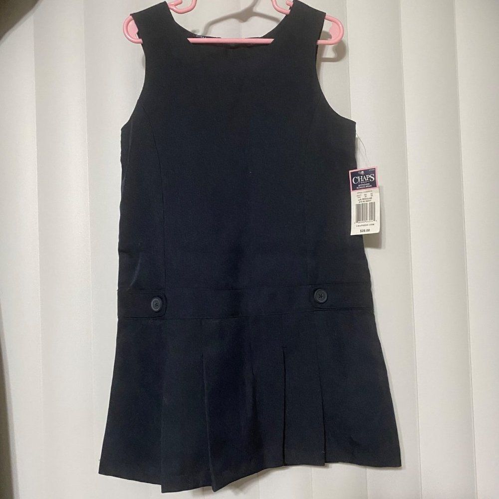 ChapsΒ little girlsβschool wear skirt/topβdress